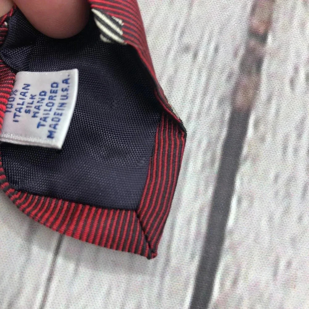 paul Fredrick silk neck tie - Picture 6 of 6